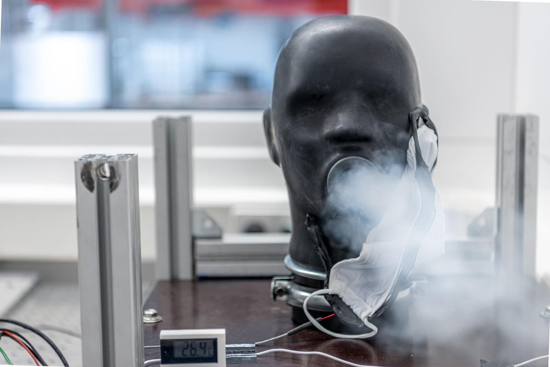 Unternehmensfoto für die Firma PAConsult FFP2 Maskentest Businessfoto