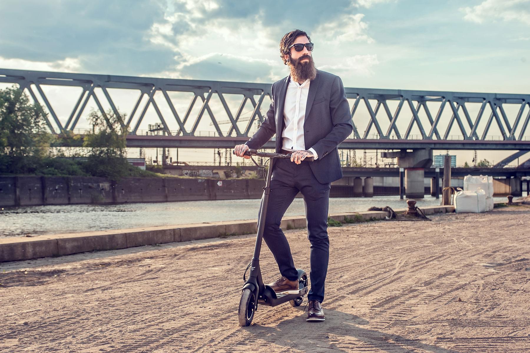 Imagefotos des E-Roller E-Scooter Egret von Walberg Urban Electrics