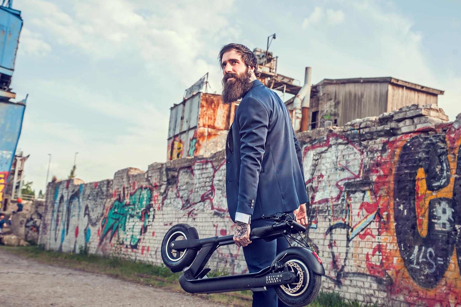 Imagefotos des E-Roller E-Scooter Egret von Walberg Urban Electrics
