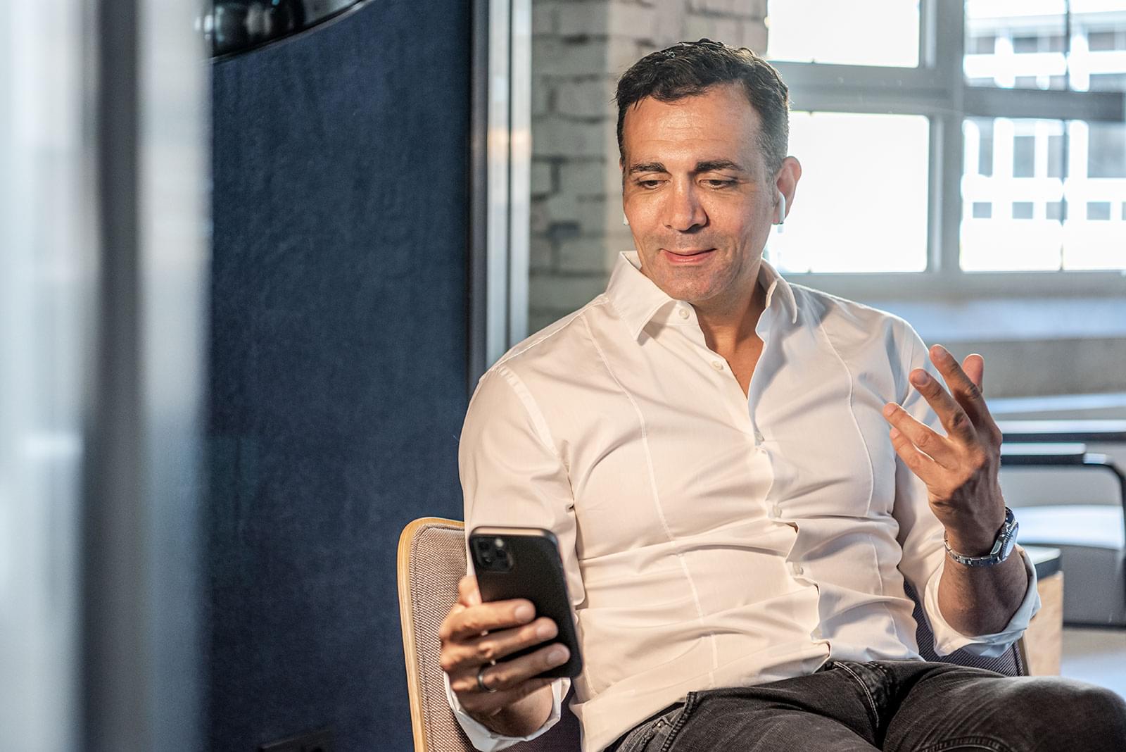 Portrait vom Investor Markus Malti