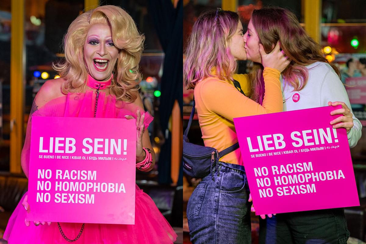 Lieb sein 2 Portrait für die Kampagne Lieb sein mit Valery Pearl